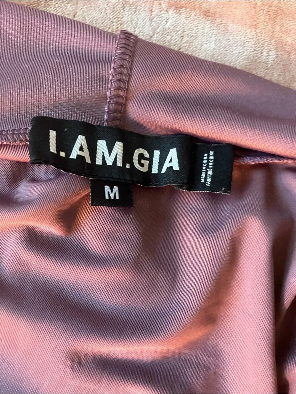 I.AM.GIA Purple Velvet Angel Wing Hoodie Jacket